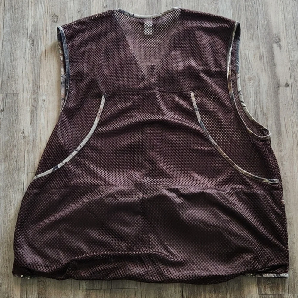Walls Camo Mens Hunting Mesh Vest Zip Pockets‎ Size XL/2XL Regular